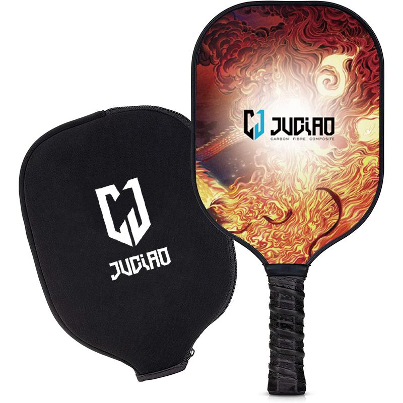 Pás de pickleball de fibra de carbono personalizadas