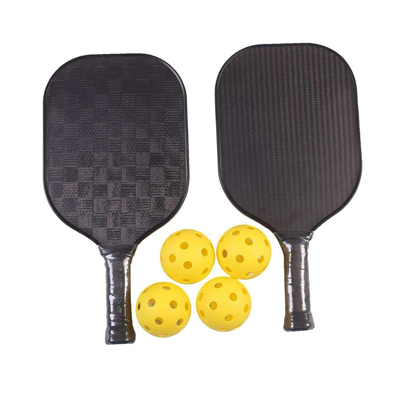 raquete de pickleball grafite e fibra de carbono