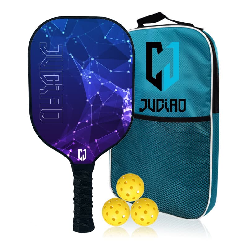 remo de pickleball de fibra de carbono