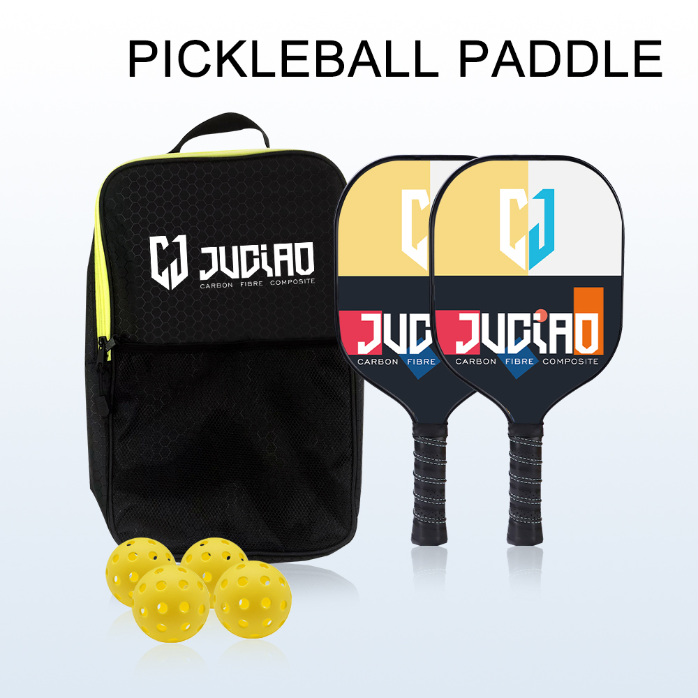 conjunto de pás de pickleball de natal