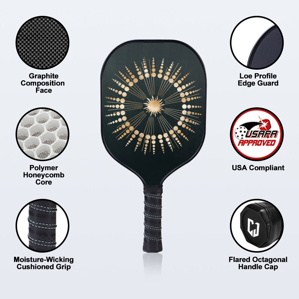 Remo de Pickleball com Tecnologia Rib