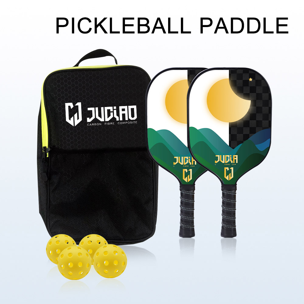 Remo de Pickleball em Fibra de Carbono 12K