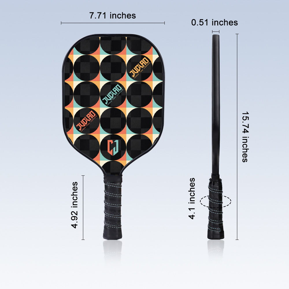 Remo de pickleball de fibra de carbono T700