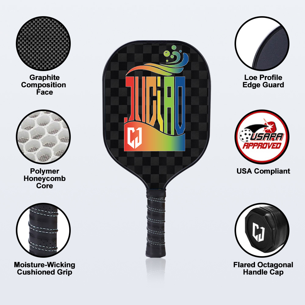 Remo de pickleball de carbono 12K