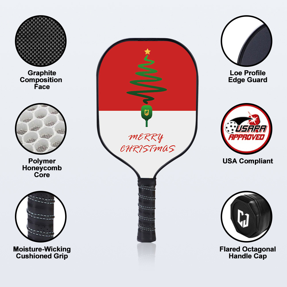 pás de pickleball de natal