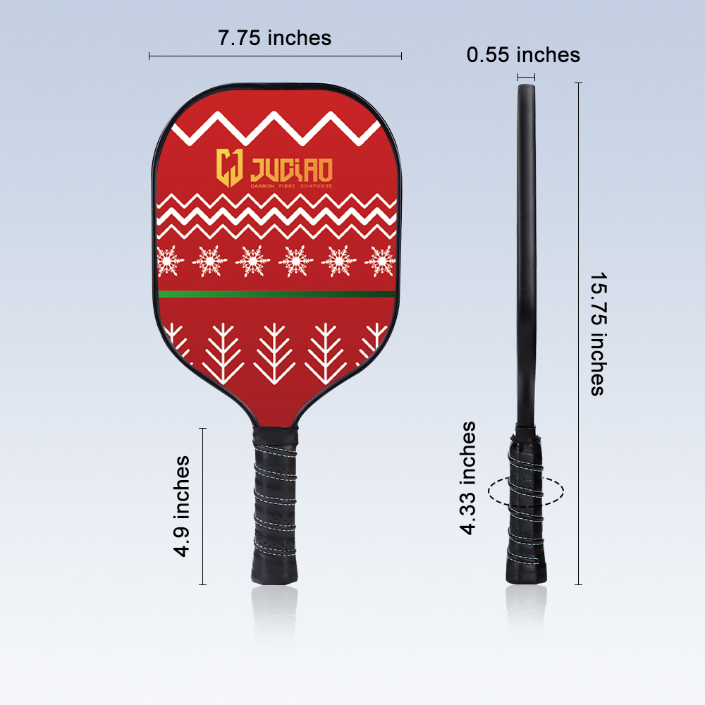 Remo de Pickleball em Fibra de Carbono