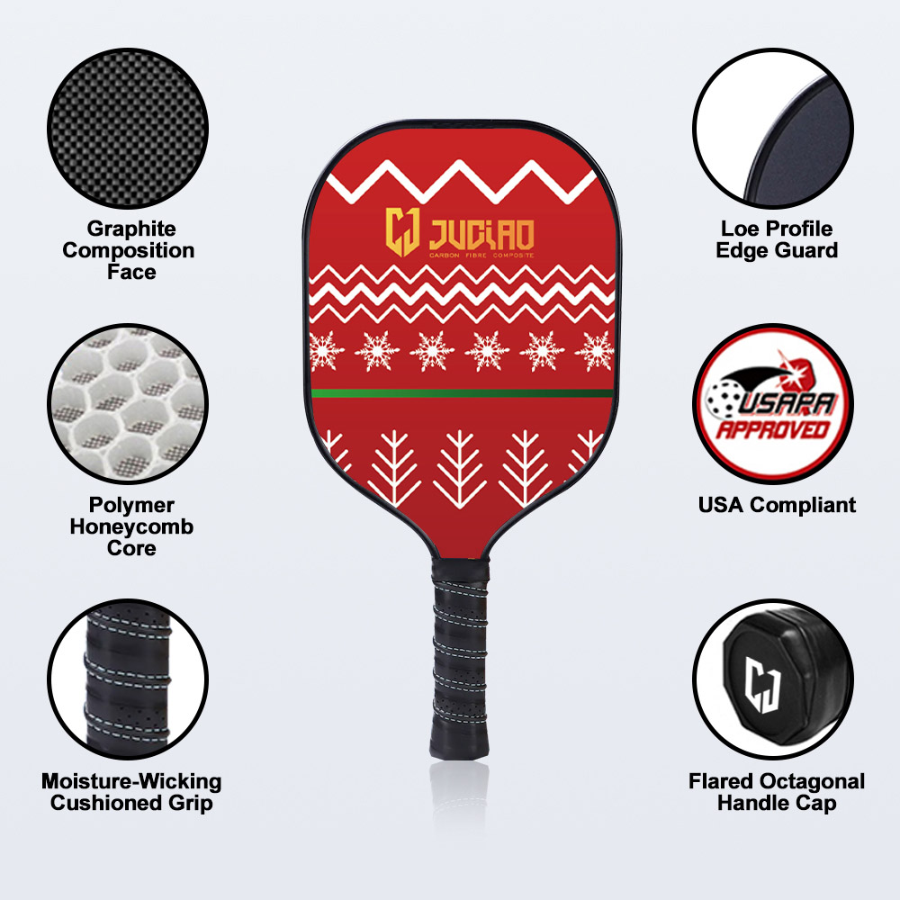 Raquetes de pickleball com logotipo personalizado