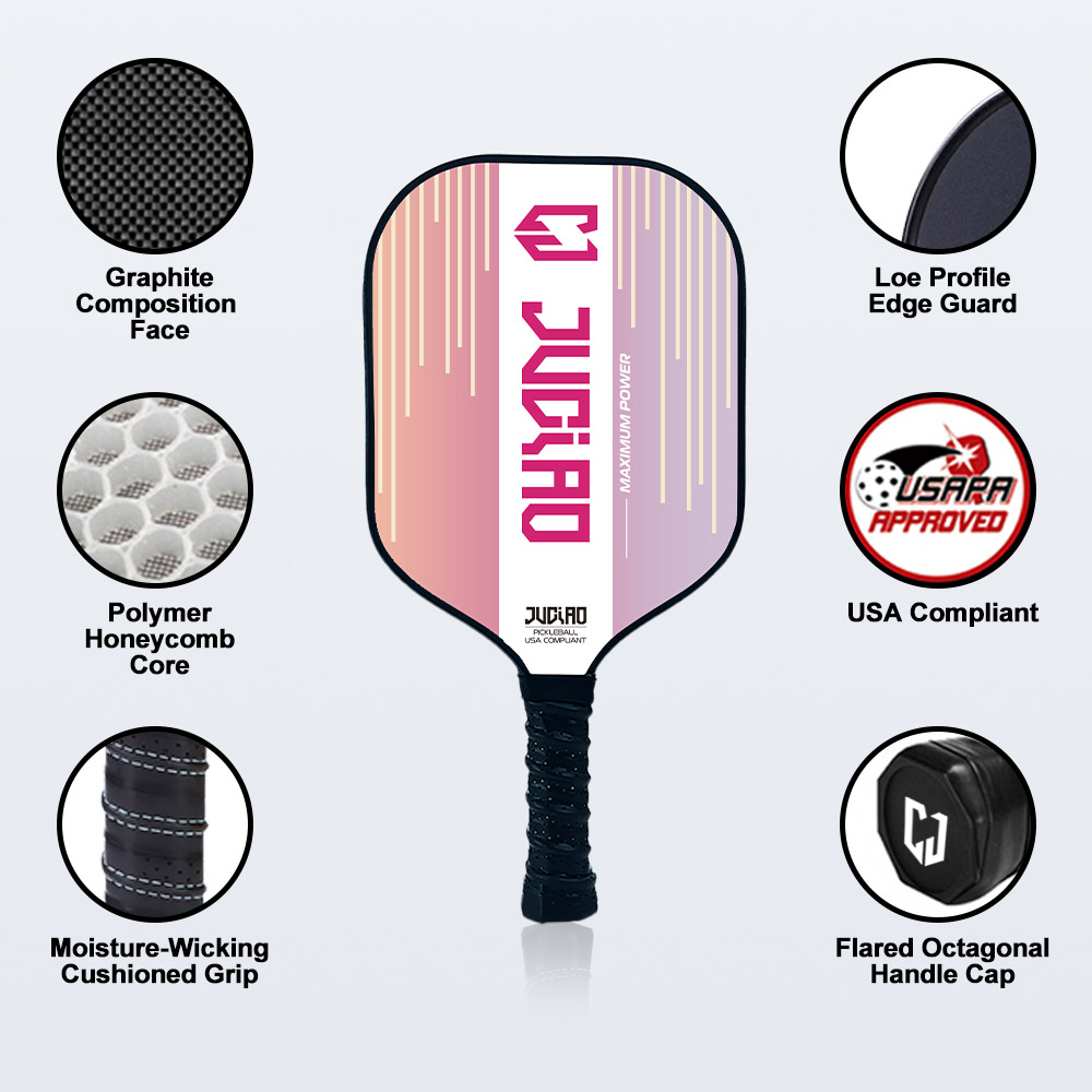 conjunto de remo de pickleball com 2